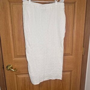 Lulu's Chic white Pencil Skirt